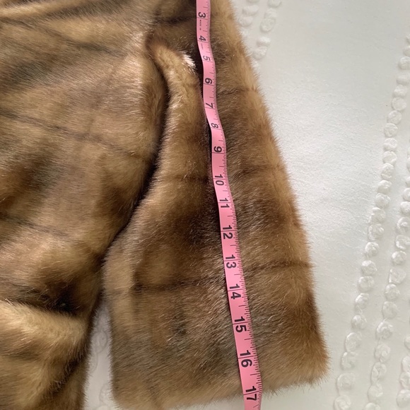 Rachel Zoe Faux Fur Cropped Jacket BNWOT XS - Picture 10 of 12